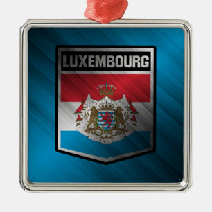 Ornamento De Metal Luxemburgo