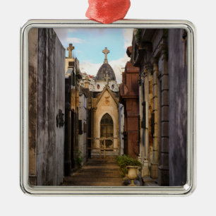 Ornamento De Metal Luz da noite no cemitério de Recoleta