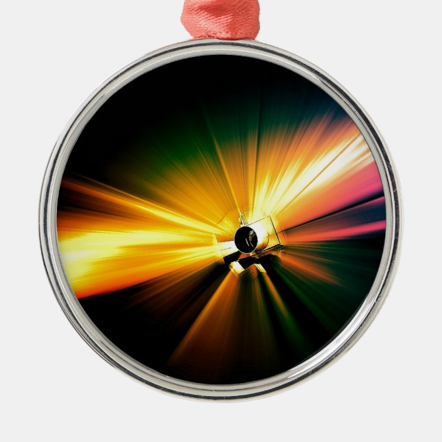 Ornamento De Metal Luzes do palco no abstrato (Frente)