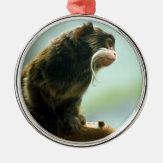 Ornamento De Metal Macaco do Tamarin