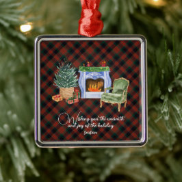 Ornamento De Metal MacDuff caçando moderno original escocês Tartan