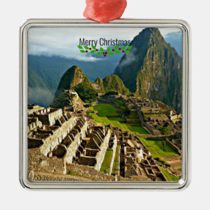 Ornamento De Metal Machu Picchu, Peru,