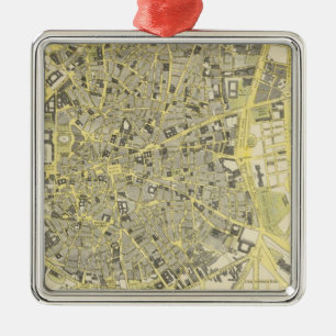 Ornamento De Metal Madrid