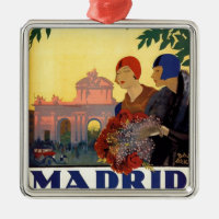 Madrid Temporada de Primavera - poster da arte do