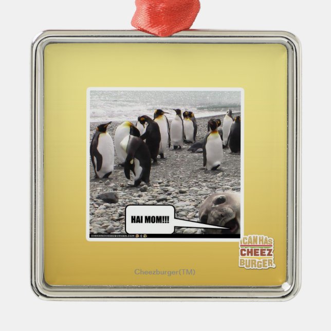 ORNAMENTO DE METAL MÃE HAI!! (Frente)