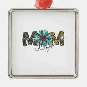 Ornamento De Metal Mãe Vida