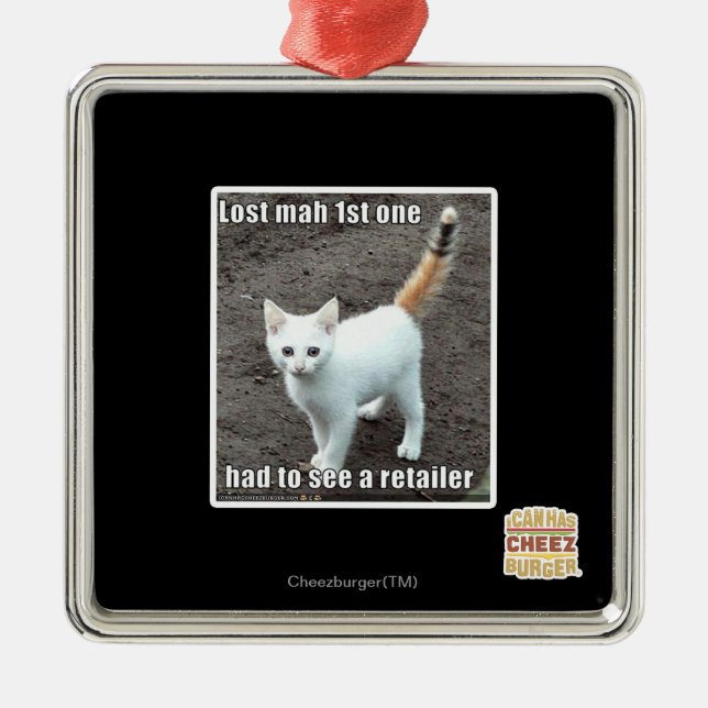 Ornamento De Metal Mah 1 rua Perdeu (Frente)