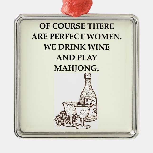 ORNAMENTO DE METAL MAHJONG (Frente)