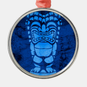 Ornamento De Metal Makapuu Beach Hawaiian Rindo Tiki Batik