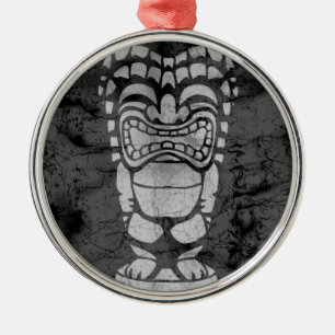 Ornamento De Metal Makapuu Beach Hawaiian Rindo Tiki Batik