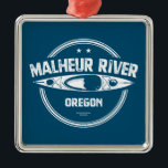 Ornamento De Metal Malheur River Oregon Kayaking<br><div class="desc">O rio Malheur,  ascensão fluvial na Natureza da Montanha de Morango nas encostas sul das Montanhas Azuis na Floresta Nacional de Malheur,  Oregon,  E.U.A. Flui para sudeste,  Norte e Nordeste para se juntar ao rio Cobra em Ontário na linha do estado de Idaho</div>