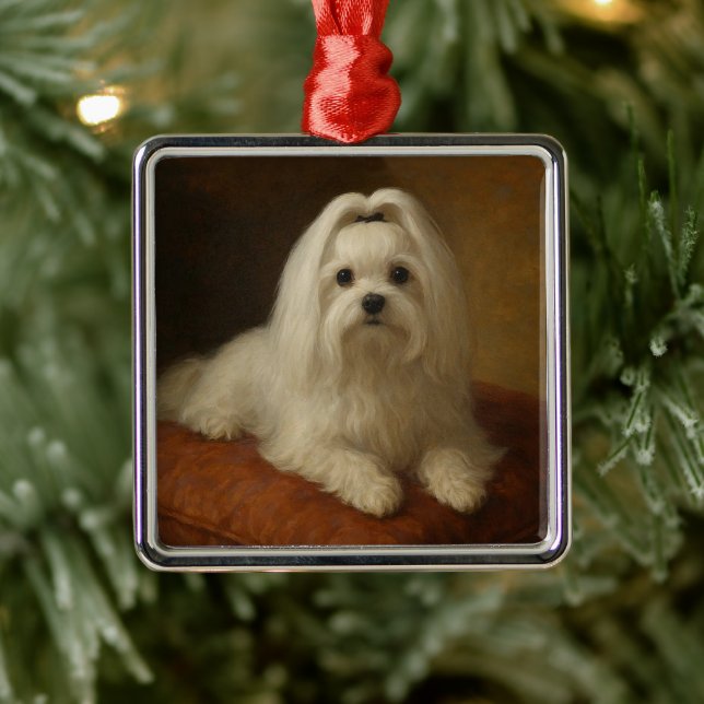 Ornamento De Metal Maltês (Árvore)