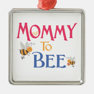 Ornamento De Metal Mamãe a ser