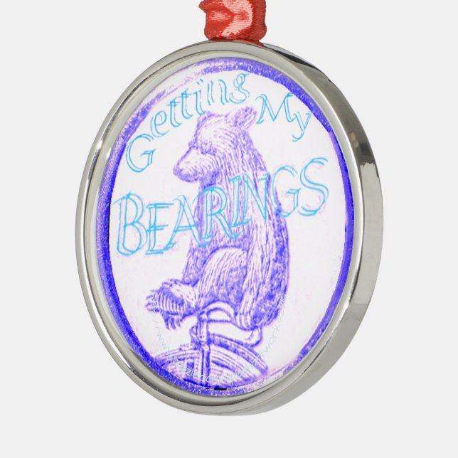 Ornamento De Metal "Mancais" (Esquerda)