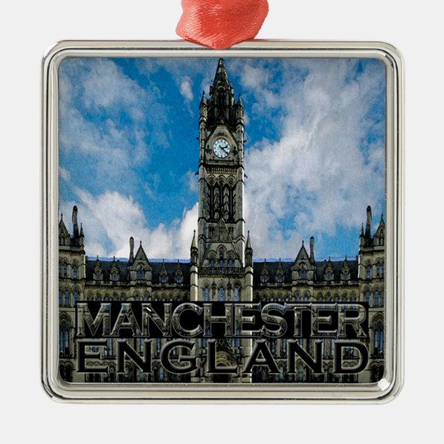 Ornamento De Metal Manchester (Frente)
