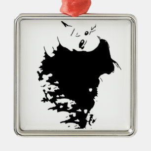 Ornamento De Metal Mane Wicked