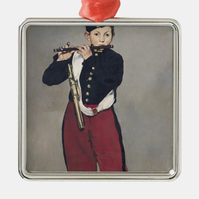 Ornamento De Metal Manet | o Fifer, 1866 (Frente)