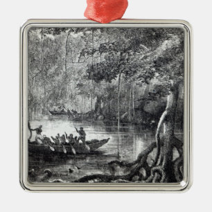 Ornamento De Metal Manguezais Forest