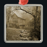 Ornamento De Metal Manhã<br><div class="desc">Manhã</div>