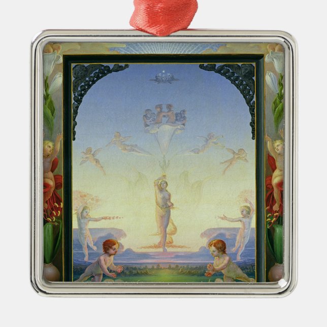 Ornamento De Metal Manhã, 1808 (Frente)