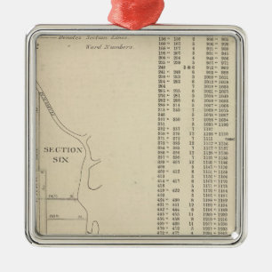 Ornamento De Metal Manhatten, New York