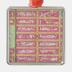 Ornamento De Metal Manhatten, New York