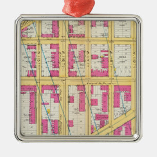 Ornamento De Metal Manhatten, New York 11