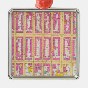 Ornamento De Metal Manhatten, New York 24