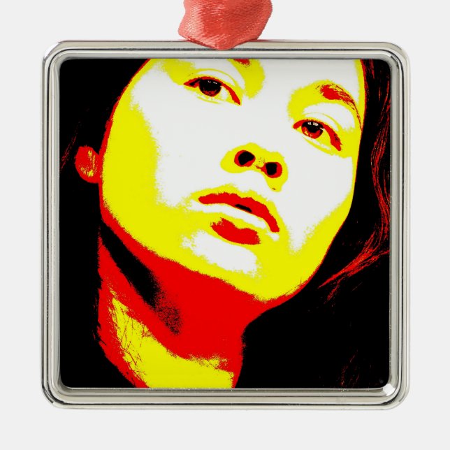 Ornamento De Metal Manic Kin 6 (Frente)