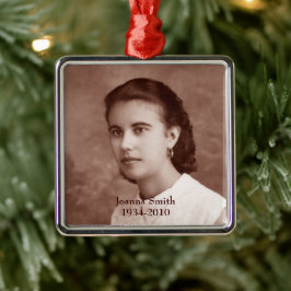 Ornamento De Metal Manutenção de Fotografias Personalizada