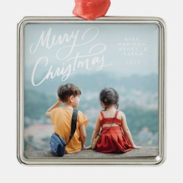 Ornamento De Metal Mão Divertida Fria Fria Que Deixou Feliz Natal