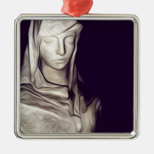 Ornamento De Metal mão no coração