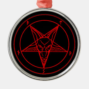 Ornamento De Metal MARCA do DIABO