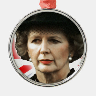Ornamento De Metal Margaret Thatcher I Love Maggie