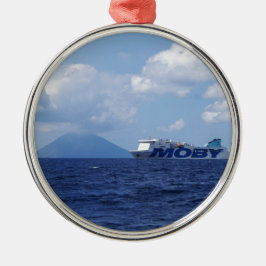 Ornamento De Metal Maria Grazia On Off Stromboli