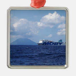 Ornamento De Metal Maria Grazia On Off Stromboli