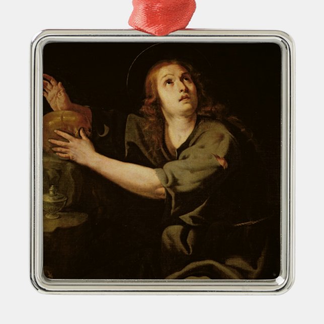 Ornamento De Metal Maria Madalena (Frente)