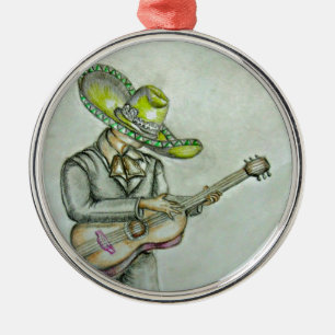 Ornamento De Metal mariachi