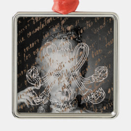 Ornamento De Metal Marie Antoinette – Monogramm – Royal Monogram