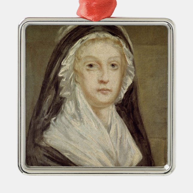 Ornamento De Metal Marie Antoinette no Conciergerie (Frente)