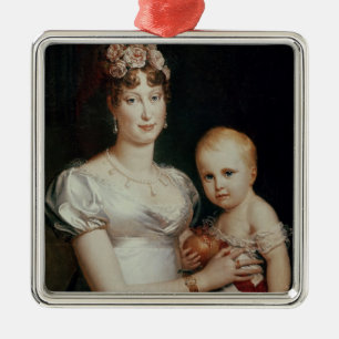 Ornamento De Metal Marie-Louise de Habsburgo-Lorena
