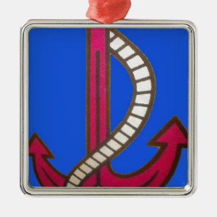 Ornamento De Metal marinho Retro Vintage Agudo Achor.jpg