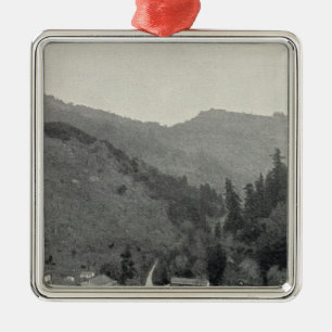 Ornamento De Metal Marque Hot Springs ocidental, Califórnia