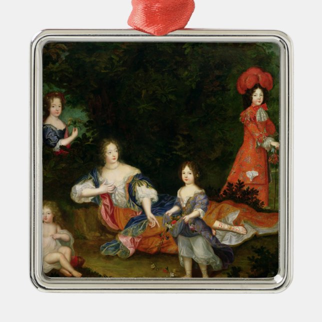 Ornamento De Metal Marquise de Montespan (Frente)