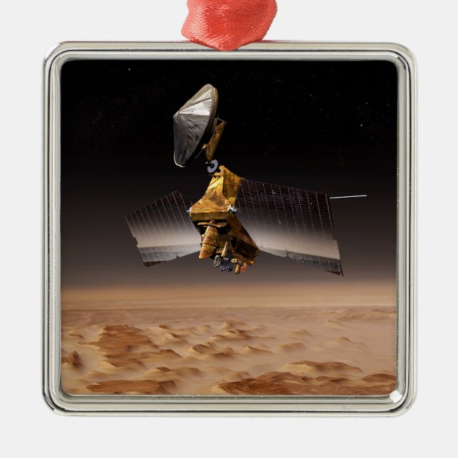 Ornamento De Metal Mars Reconnaissance Orbiter 4 (Frente)