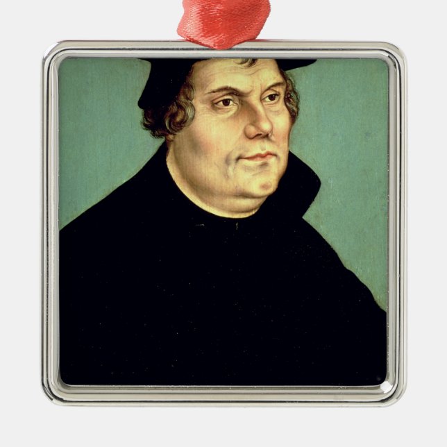 Ornamento De Metal Martin Luther (Frente)