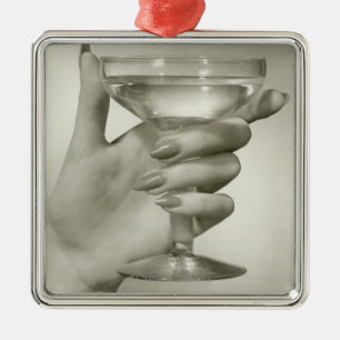 Ornamento De Metal Martini