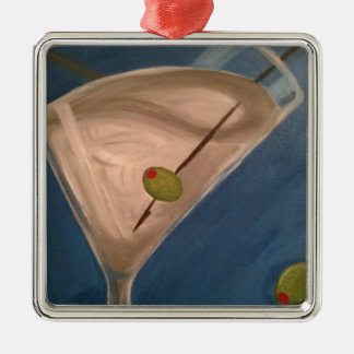 Ornamento De Metal Martini sujo