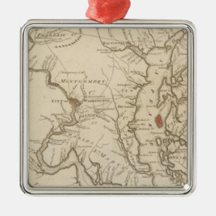 Ornamento De Metal Maryland 6