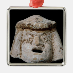 Ornamento De Metal Máscara cómica